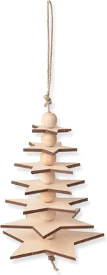 Image de Sapin en bois Kit de bricolage à partir de 4 ans