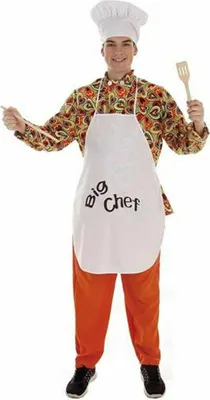 Image de Déguisement pour adulte Big Chef - L