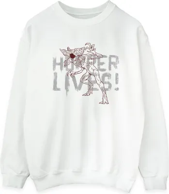 Produktbild von Netflix - "Stranger Things Live" Sweatshirt für Damen BI35914 (M) (Weiß)