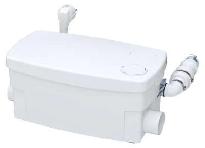 Dusch-Hebepumpe Sanidouche+ 2 Zuläufe, 250 W, leise, 35,9x16,7x21,3 cm