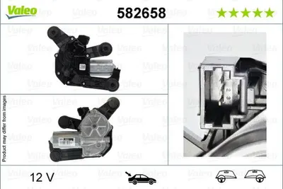 Produktbild von VALEO 582658 Wischermotor Hinten für CITROËN C4 CACTUS