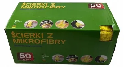 Produktbild von Angren Mikrofasertücher Set 50 Stück Gelb