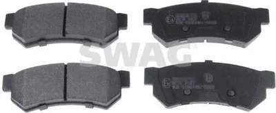 Produktbild von SWAG Bremsbeläge Satz Hinten Bremsklötze für CHEVROLET LACETTI (J200) 33 10 6337
