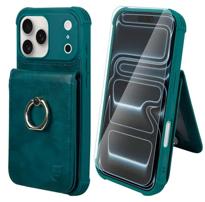Obrázek produktu pro Kožené pouzdro-peněženka pro iPhone 17 Pro Max