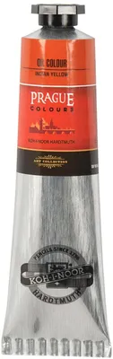 Produktbild von KOH Ölmalfarbe Prague 40 ml Tube indian yellow