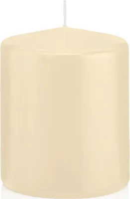 Produktbild von Stumpenkerzen Bisquit 100 x Ø 80 mm, 6 Stück