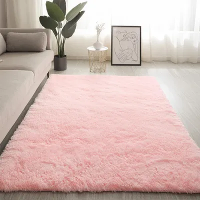 Produktbild von Super weicher, flauschiger Teppich, 60 x 160 cm