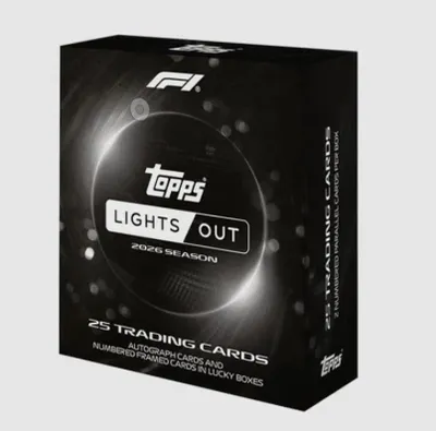 Produktbild von Topps F1 Lights Out Box 26- Formula 1 - 2026 Neu