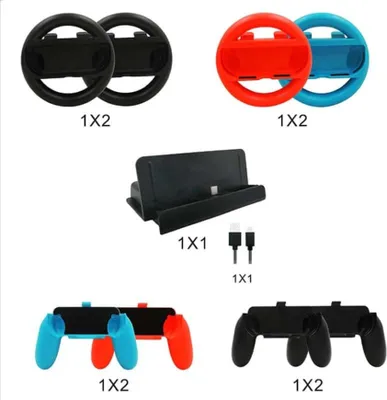Obrázek produktu pro Balení příslušenství pro Nintendo Switch 10 v 1 - pouzdro Nintendo Consule - kryt