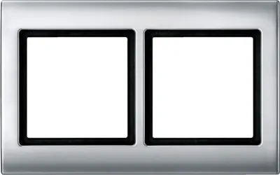 Produktbild von Merten 400260 AQUADESIGN-Rahmen, 2fach, aluminium