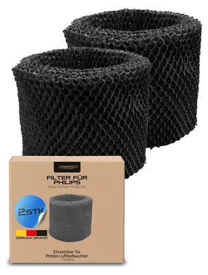 Immagine prodotto di il set di 2 filtri di ricambio Comedes può essere utilizzato al posto di Philips FY2402/30