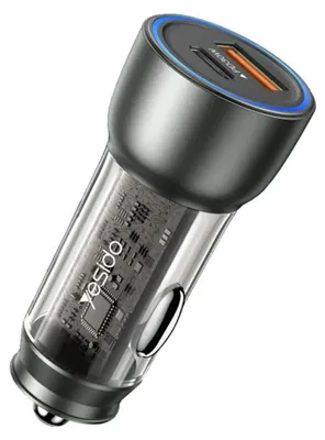 Produktbild von USB-Autoladegerät 30W YESIDO