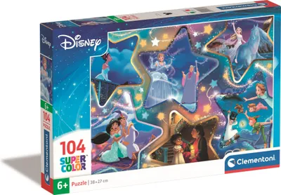 Zdjęcie produktu dla Puzzle 104 Super Kolor Magical Moments 25766