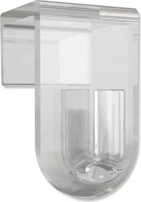 Produktbild von Interdeco Fensterhaken / Dekohaken Glasklar (Transparent), Typ Winfix, 16 mm, Pack. 6 Stück