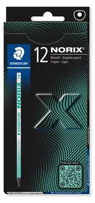 Obrázek produktu pro Grafitová tužka "Norix 181", zelená, 12 ks, HB, sada, STAEDTLER 181 HB-54