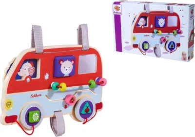 Produktbild von Eichhorn Baby Babywelt Motorikspielzeug Motorik-Spielbrett Auto 100005469