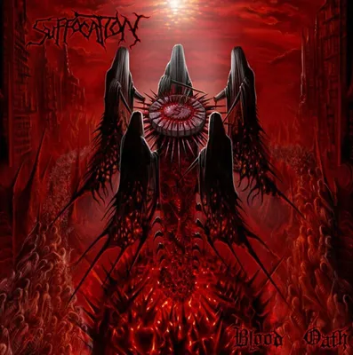 Image de Suffocation - Blood Oath (Gatefold Sleeve) (Réédition) (Rouge/Noir) (LP)