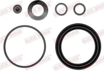 Produktbild von QUICK BRAKE Bremssattel-Reparatursatz für CITROËN C5 II (RC) Vorne 114-0421