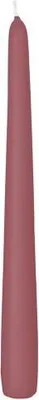 Produktbild von Spitzkerzen Altrosa/Erdbeerrosa 250 x 25 mm, Inhalt 12 Stück