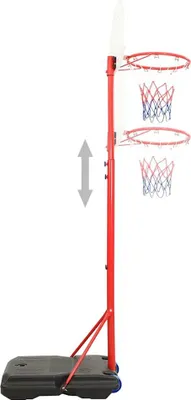 Obrázok produktu pre vidaXL Prenosný basketbalový set Nastaviteľný 200-236 cm
