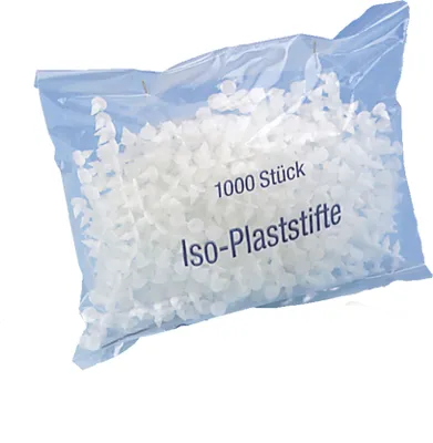 Productafbeelding van PVC-nieten, 1.000 stuks: 1000 stuks PVC-nieten. Type: 1000 stuks PVC-nieten