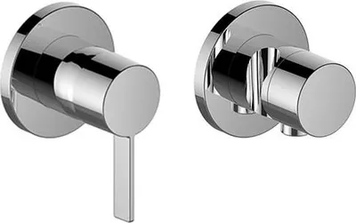 Produktbild von Keuco IXMO Set 59751010021 Fertigset, Umstellventil, Schlauchanschluss, rund