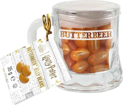 Image de Mini-tasse Harry Potter « Butterbeer » avec bonbons Jelly Beans, 35 g