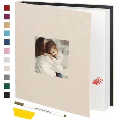 Produktbild von Großes Fotoalbum mit Selbstklebenden Seiten