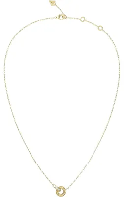 Zdjęcie produktu dla Naszyjnik damski złoty Guess kółko 48cm