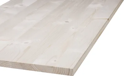 Produktbild von Leimholz Fichte 80 x 20 cm 28 mm