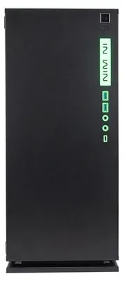 Image de INWIN 303C Midi Tower Noir PC ATX micro ATX Mini-ITX SECC Verre trempé 16 cm