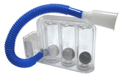 Spirometer Atemwegs-Trainingsgerät, 1 Stück