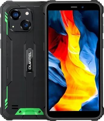 Produktbild von Oukitel Smartfon G2 4G 4/64GB IP69K no charger green
