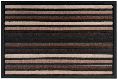 Produktbild von Nestor Fußmatte Gummi Braun 45x75 cm für Eingangsbereich