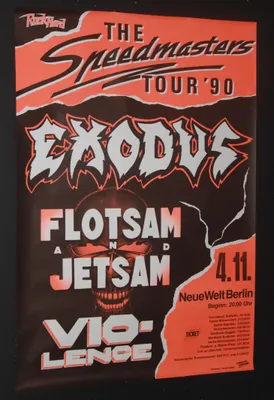 Zdjęcie produktu dla Exodus - Flotsam & Jetsam - Plakat - 59x84 cm