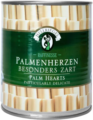 Produktbild von HELLRIEGEL Palmenherzen aus Ecuador Palmitos 800g