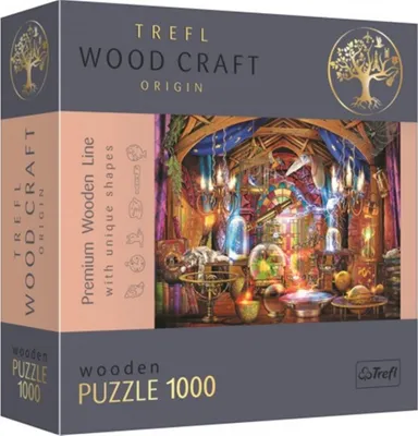 Produktbild von Drevené puzzle Magická komnata 1000 dielikov