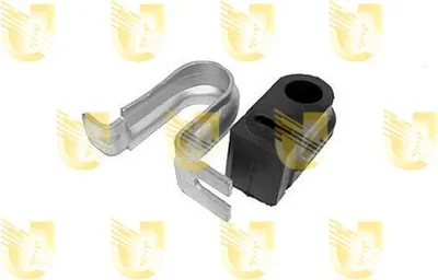 Produktbild von UNIGOM 391254K Stabilisatorlager Reparatursatz für RENAULT Clio III Schrägheck (BR0/1, CR0/1) Vorne Rechts Vorne Links