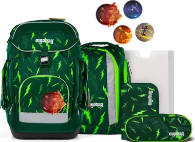 Image de Ensemble sac à dos d'école ergobag maxi « Bärtastisch »
