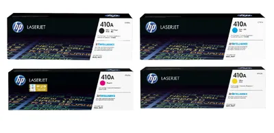 Produktbild von Tonerkartusche Original HP 410A (CF410A, CF411A, CF412A, CF413A) Set