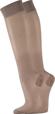 Produktbild von TippTexx 24 5 Paar Damen Reisekniestrümpfe, Stützkniestrümpfe, Feinkniestrümpfe, Diamant, Größe 39-42