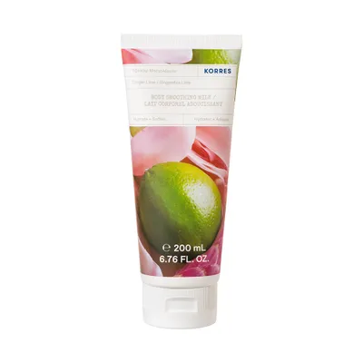 Zdjęcie produktu dla Korres Ginger Lime Body Wygładzające mleczko do ciała, 200ml