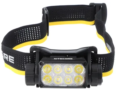 Zdjęcie produktu dla Latarka czołowa Nitecore HC75 UHE, latarka robocza E-Focus, 3000 lumenów, płynna regulacja, ładowalna
