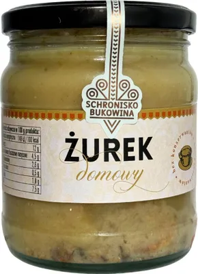 Produktbild von Saure Suppe mit Weißwurst Schronisko Bukowina - 400 ml