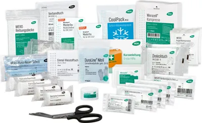 Produktbild von WERO Basis Füllung DIN 13157 mit Weroplast MasterTex Pflastern