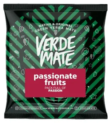 Image de Verde Mate Green Passionate Fruits 50 g