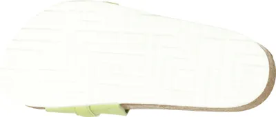Produktbild von Dr. Brinkmann Damen Pantolette Kette breiter Riemen Naturform Fußbett 700336, Größe:40 EU, Farbe:Grün