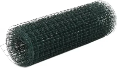 Produktbild von "2026 Promotion" Drahtzaun Stahl - Gartenzaun - mit PVC-Beschichtung 10x0,5 m Grün - Metallzäune CC867
