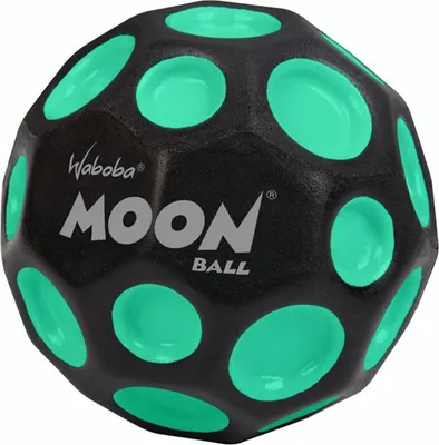 Produktbild von Sunflex x Waboba Ball Moon schwarz-grün | Wasserball Wurfball Springball Werfen Fangen