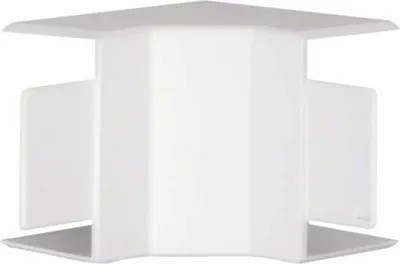 Produktbild von Hager LF3004549016 - Kabelrinnenhalterung - Weiß - Acrylnitril-Butadien-Styrol (ABS) - 45 mm - 30 mm